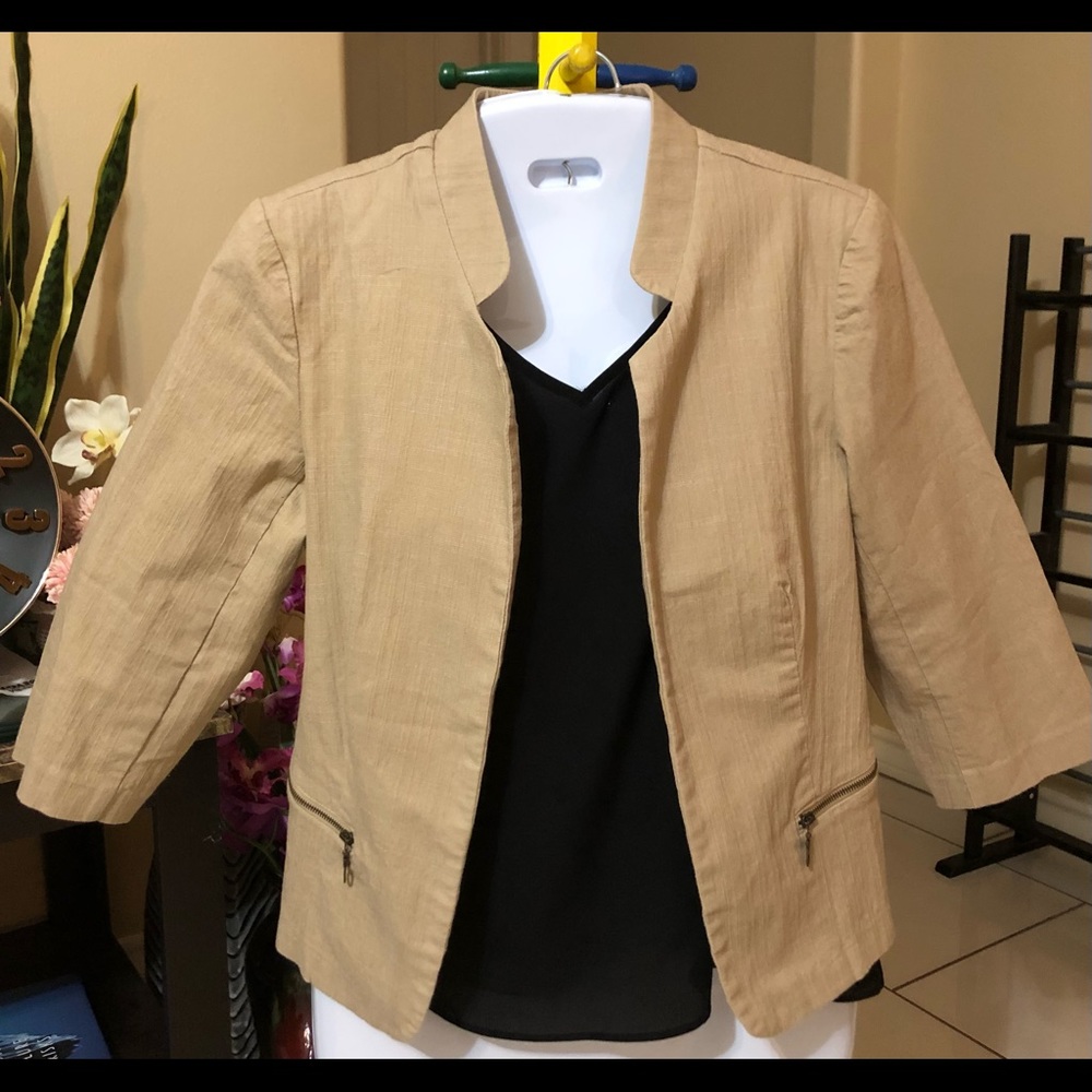 Brown blazer